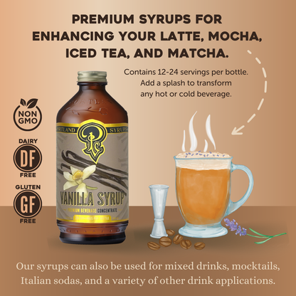 Portland Syrups Vanilla Syrup