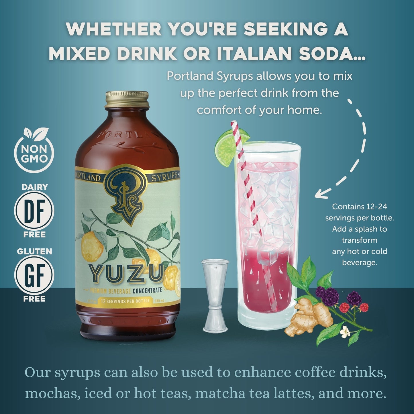 Portland Syrups Yuzu Syrup