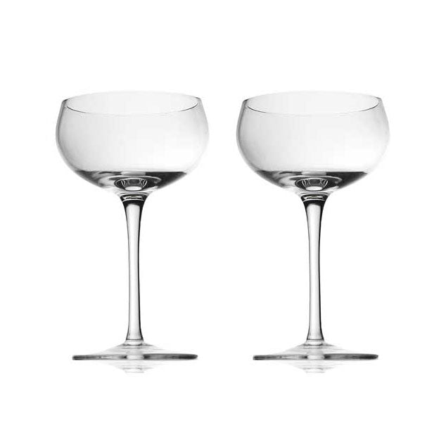 Amehla x The Educated Barfly Collection Coupe Cocktail Glass - 7-ounce, Set of 2