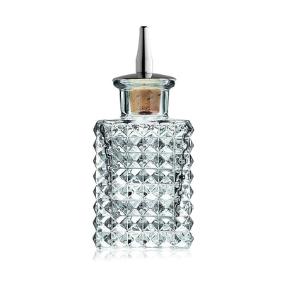 Vintage Square Bitters Bottle