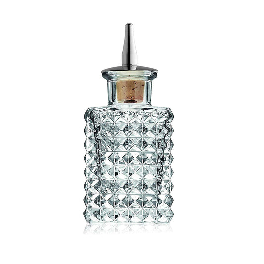 Vintage Square Bitters Bottle