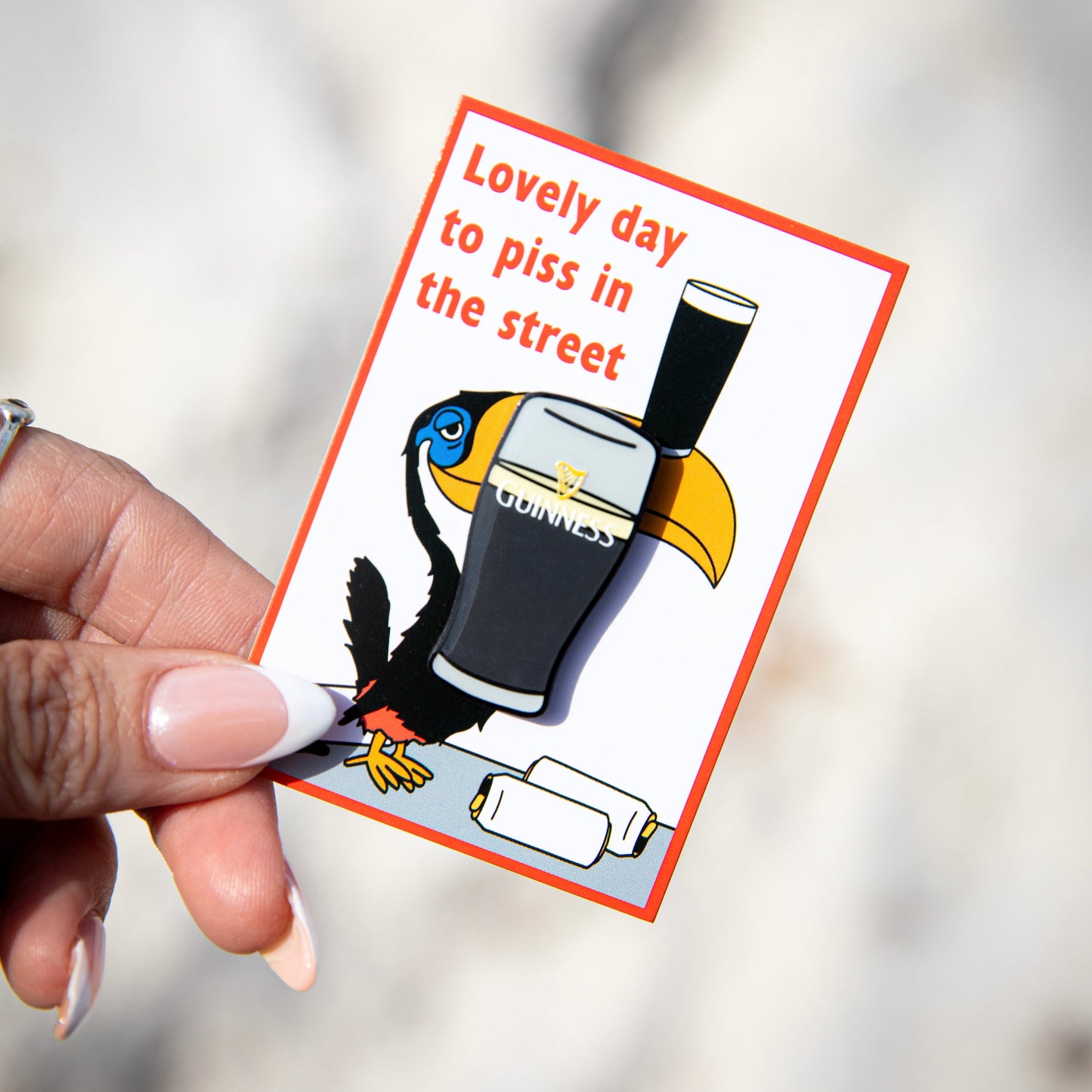 ‘Split the G’ Guinness Pin