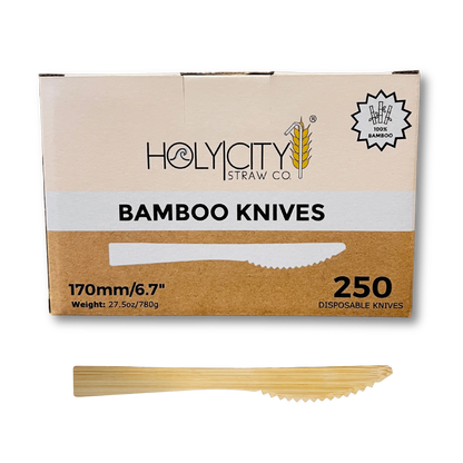 6.7" Bamboo Knives