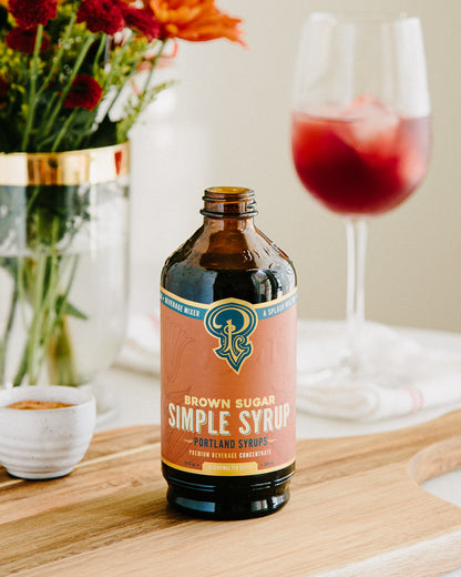 Portland Syrups Brown Sugar Simple Syrup two-pack