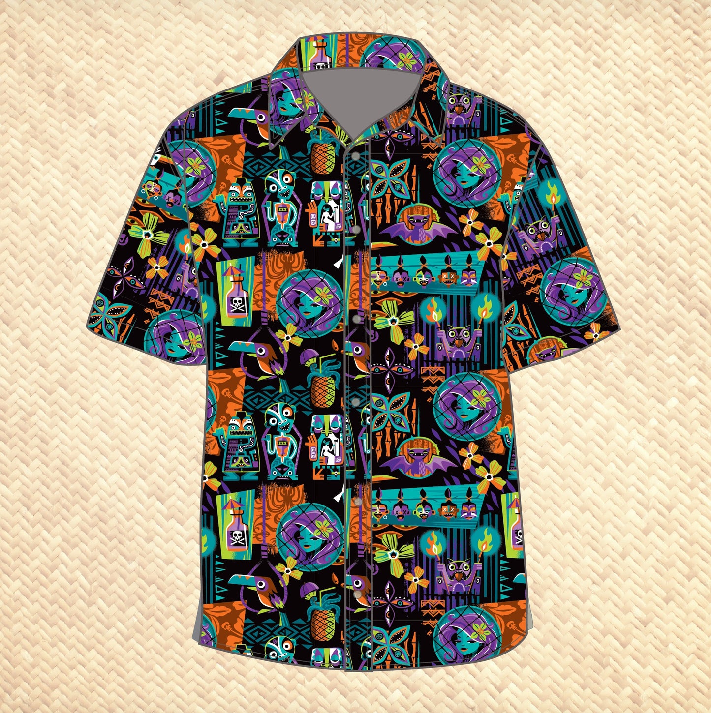 Jeff Granito's 'Calling All Spirits' Modern Fit with Flex Button-Up Shirt - Unisex - Ready to Ship!