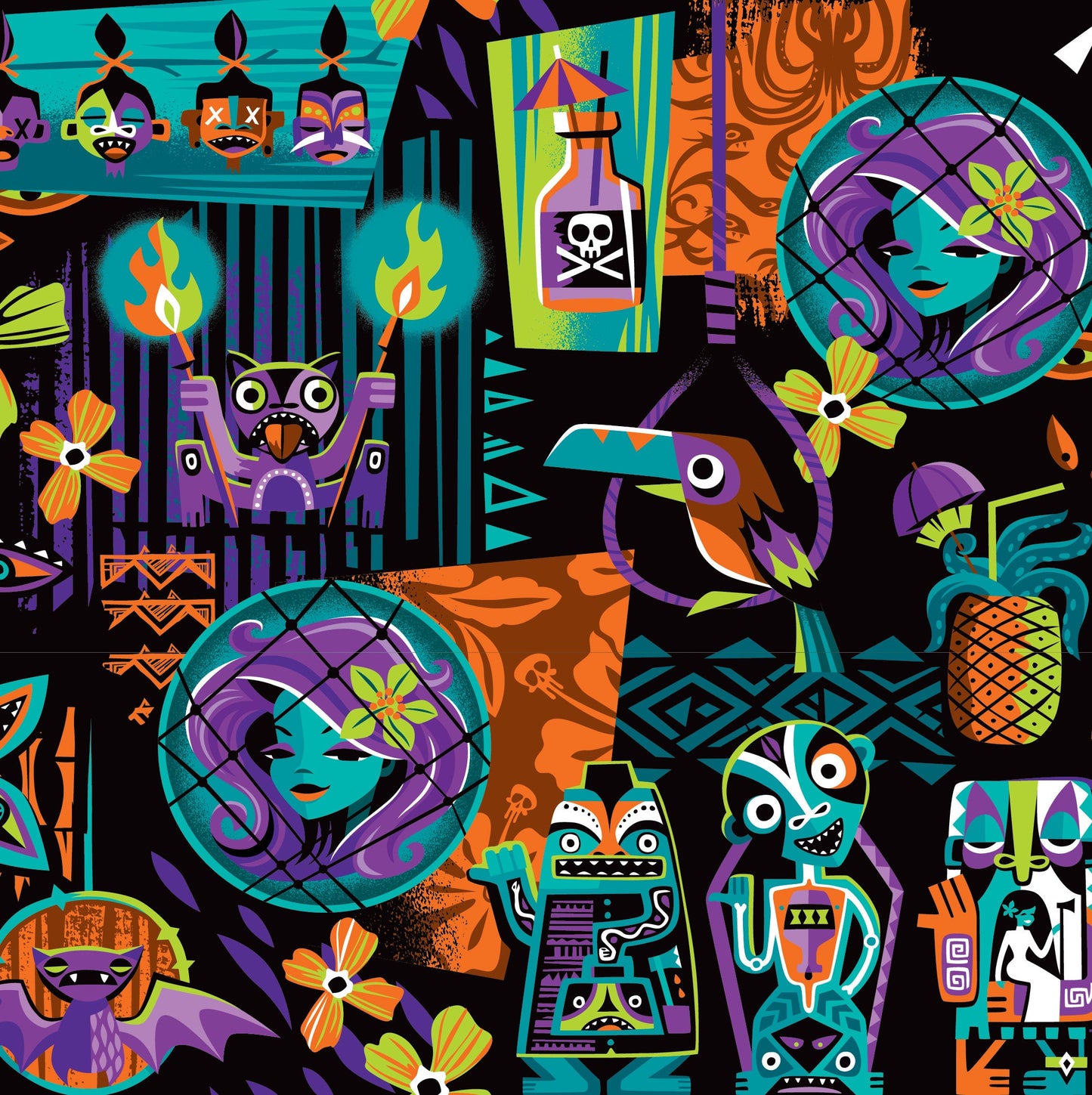 Jeff Granito's 'Calling All Spirits' Modern Fit with Flex Button-Up Shirt - Unisex - Ready to Ship!