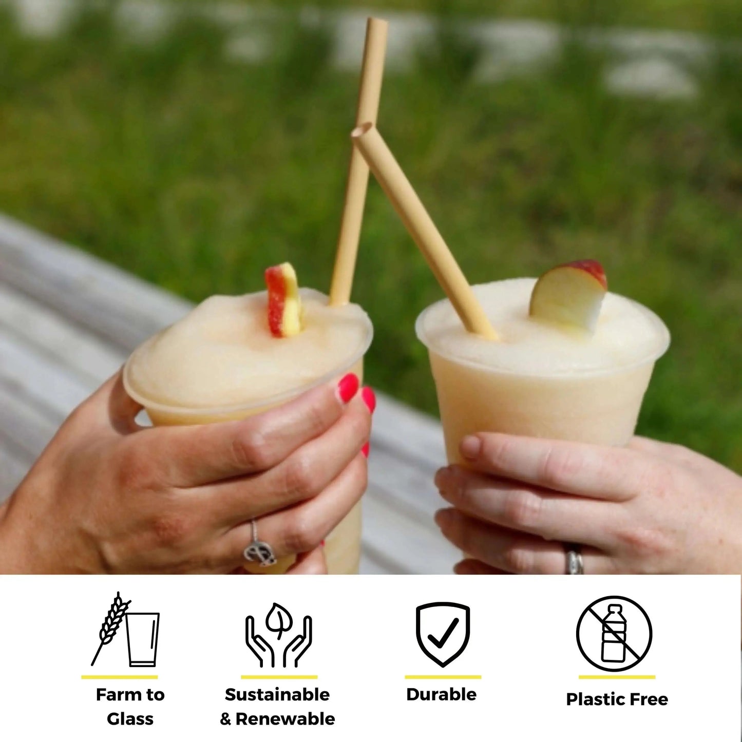 5.5" Jumbo Reed Straws