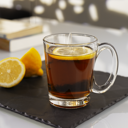 Lemonsoda - Glass Coffee/Tea Mug - 10.5oz