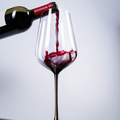 Lemonsoda - Full-Bottle Premium Artisan Copper Wine Glasses (750 mL / 25 fl. oz)