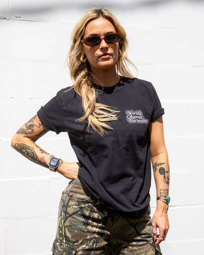 World's Okayest Bartender T-Shirt