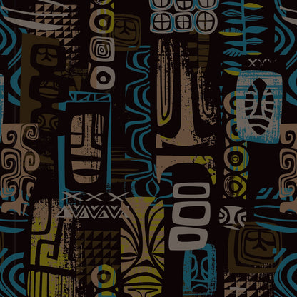 Jeff Granito's 'Oceanika' Classic Aloha Button-Up Shirt - Womens - Ready to Ship!