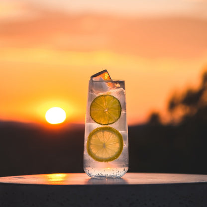 NUDE USA Mirage Set of 4 High Ball Glasses