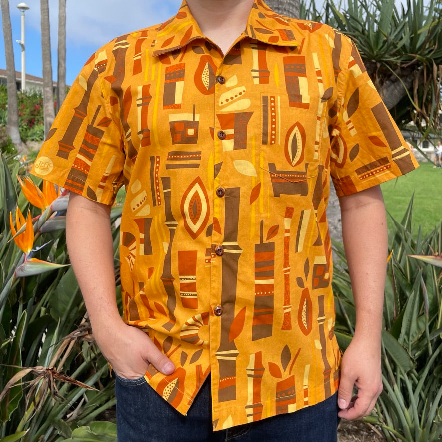 Jeff Granito's 'Rum Trader' - Classic Aloha Button-Up Shirt - Unisex - Ready-To-Ship!