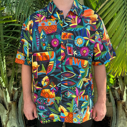Jeff Granito's 'Toucan Whip' Classic Aloha Button-Up Shirt - Unisex - Ready to Ship!