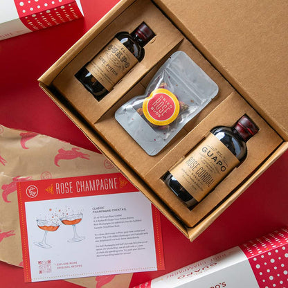 Rose Champagne Cocktail Kit 🌹