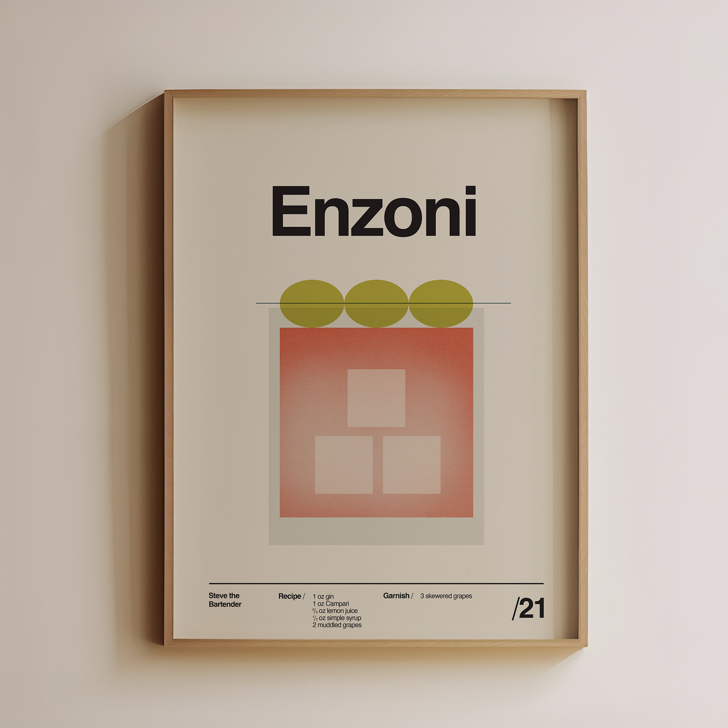 Enzoni - Steve the Bartender Cocktail