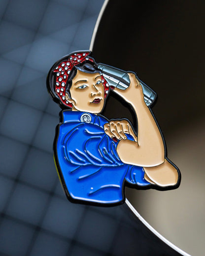 Rosie the Shaker Pin