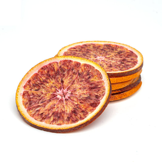 Freeze Dried Blood Orange Wheel Garnish