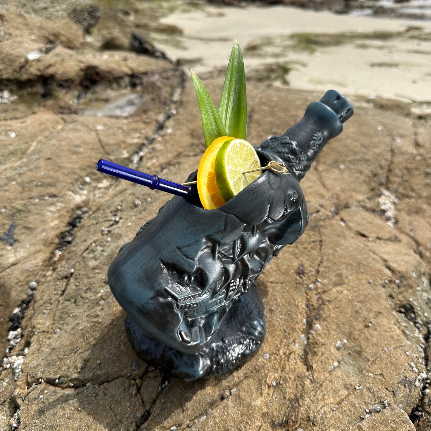 Thor's Shipwreck (in a Bottle) Tiki Mug - Ready to Ship! (FREE SHIPPING in U.S.)