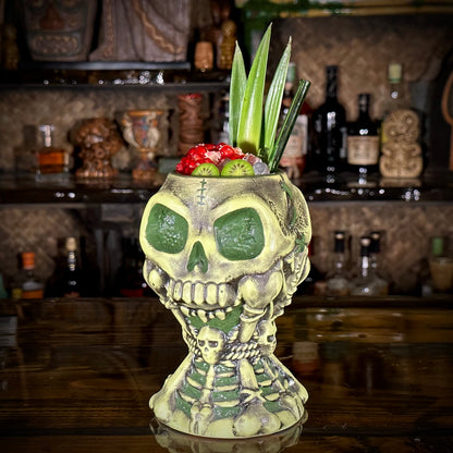 Jeff Granito's Calix Mortis - ceramic Tiki Mug - Ready to Ship (FREE SHIPPING in U.S.)