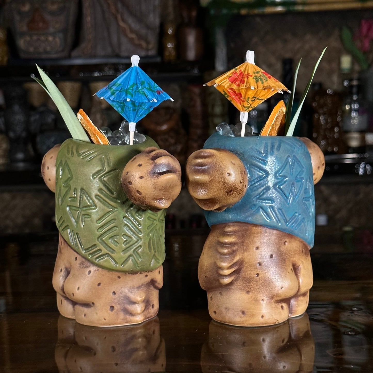 Tiki tOny's Enchanted Yum Grub Tiki Mug, sculpt by Thor - Ready to Ship (FREE SHIPPING in U.S.)