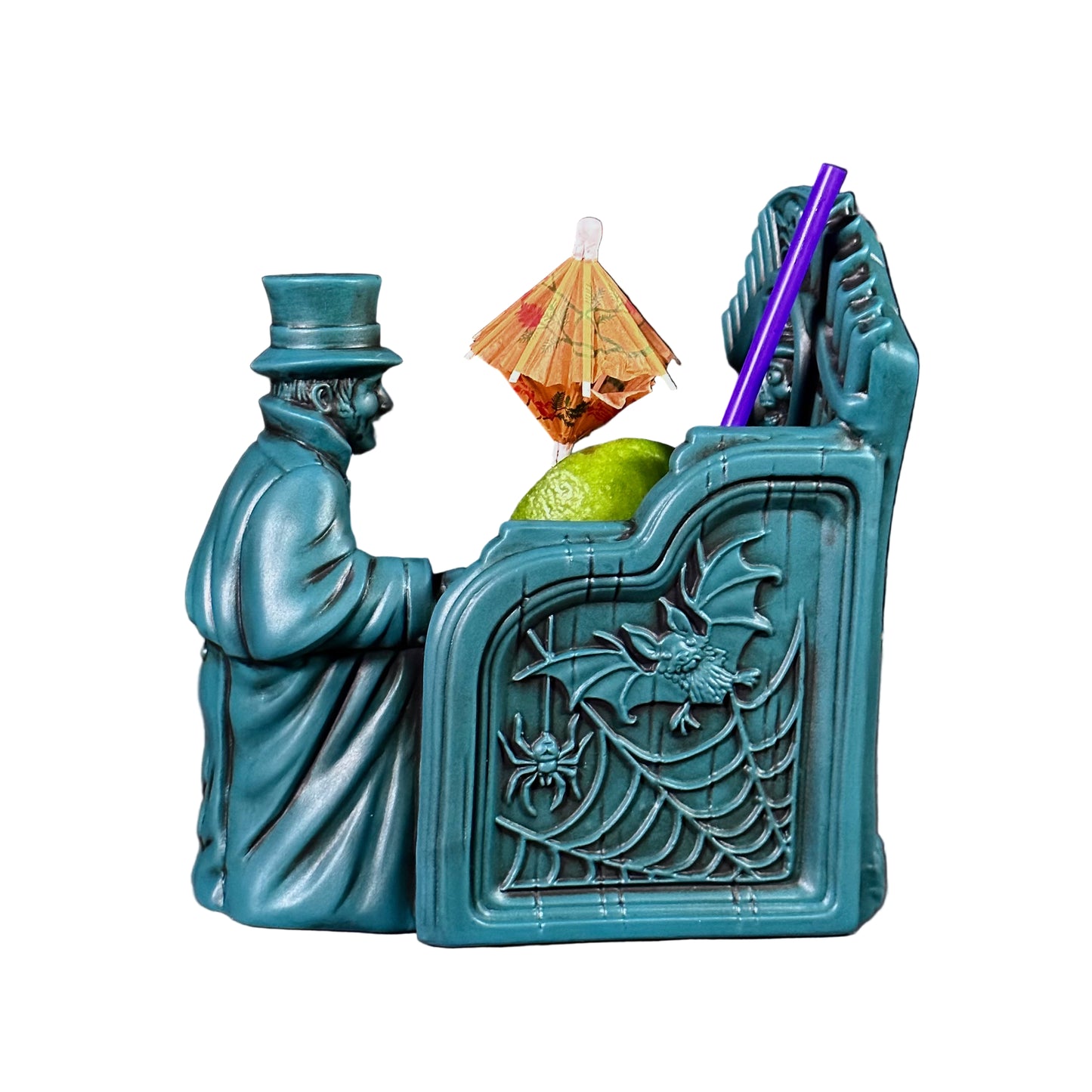 Thor's Phantom Pipes ceramic Tiki Mug (Ghostly Blue Edition) - Ready to Ship! (FREE Shipping in U.S.)