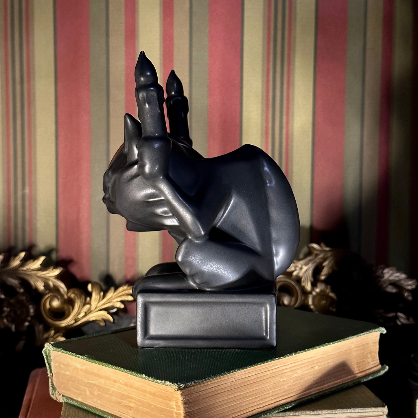 Jeff Granito's Felis Fiercus (The Haunted House Cat) Tiki Mug, sculpted by Thor - Ready to Ship! (FREE SHIPPING in U.S.)