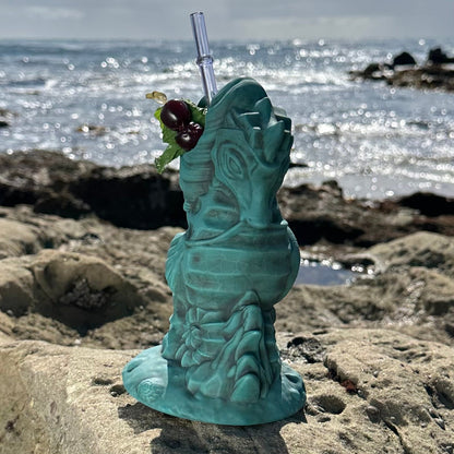 Siren of the Seas Tiki Mug, sculpt by Thor - Ready to Ship! (FREE SHIPPING in U.S.)