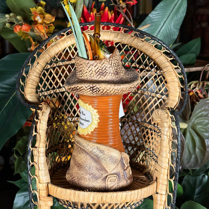 Bob the Beachcomber Tiki Mug, sculpt by Thor - Ready to Ship! (FREE SHIPPING in U.S.)