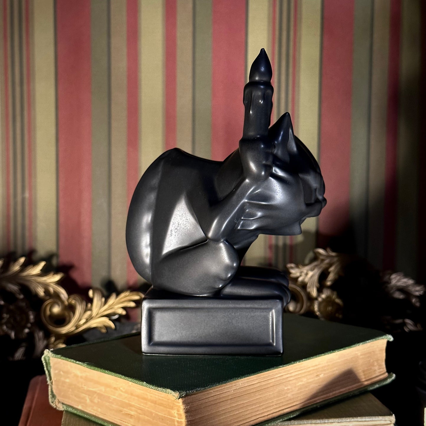 Jeff Granito's Felis Fiercus (The Haunted House Cat) Tiki Mug, sculpted by Thor - Ready to Ship! (FREE SHIPPING in U.S.)