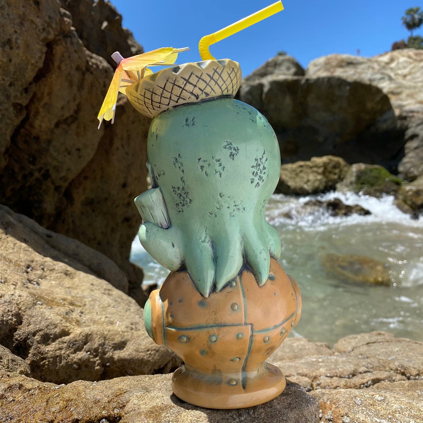 Tiki tOny's Drunktapus Tiki Mug (Whoopsies), sculpted by Thor - Ready to Ship! (FREE SHIPPING in U.S.)