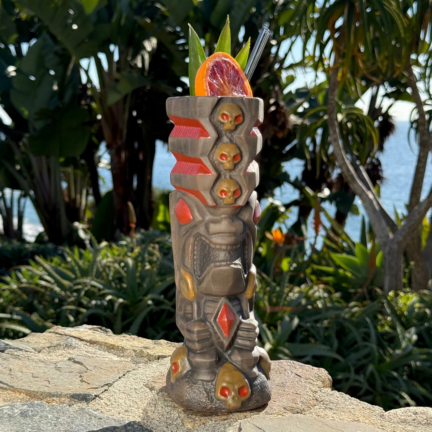 Jeff Granito's Tabu Isle - Ceramic Tiki Mug - Ready to Ship