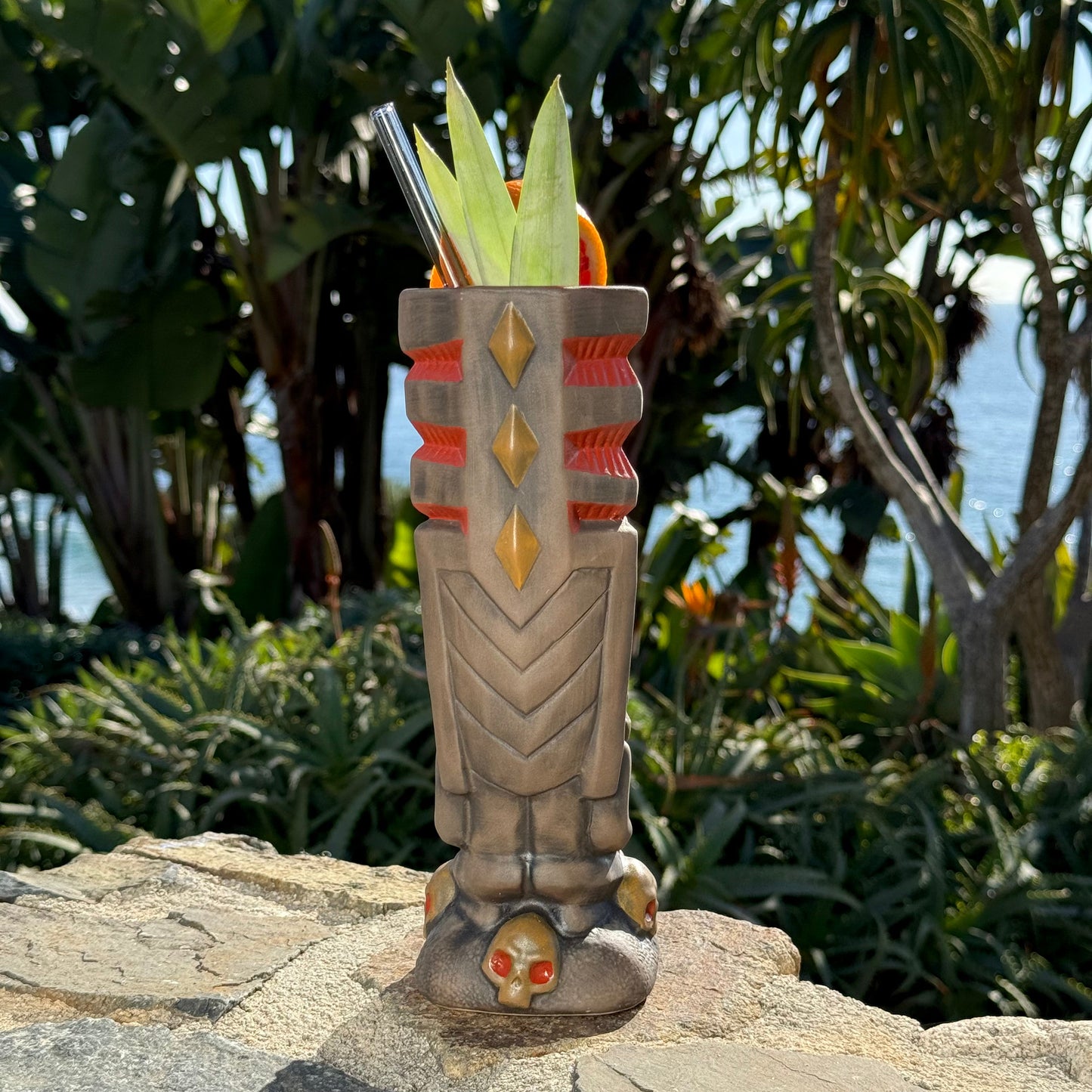 Jeff Granito's Tabu Isle - Ceramic Tiki Mug - Ready to Ship