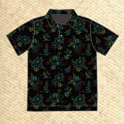 Jeff Granito's 'Deep Dive' Men's Performance Golf Polo - Ready to Ship - Shipping Included!