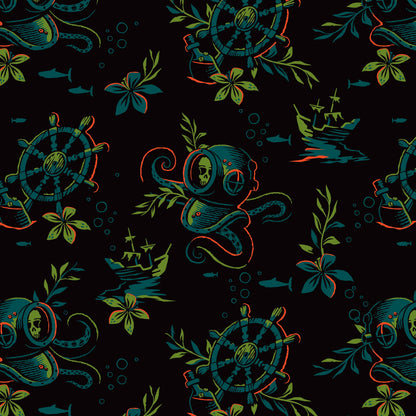 Jeff Granito's 'Deep Dive' Men's Performance Golf Polo - Ready to Ship - Shipping Included!
