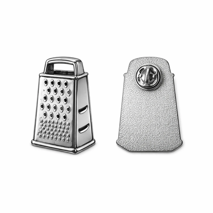 'Da Bears' Cheese Grater Pin Enamel Pin