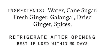 Ginger Syrup