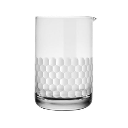 The Hive Honeycomb Mixing Glass