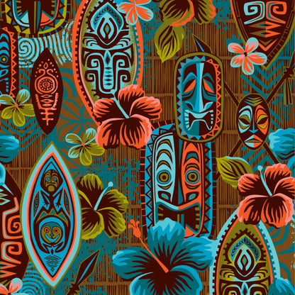 Jeff Granito's 'Hidden Haven' Classic Aloha Button-Up Shirt - Unisex - Ready to Ship!