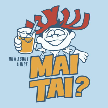 Jeff Granito's 'How About a Mai Tai?' Unisex Beefy Tee - Ready to Ship!