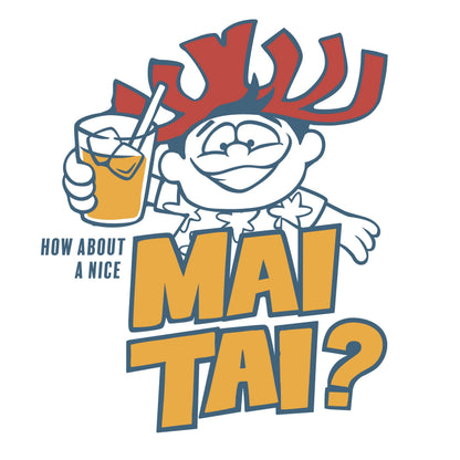 Jeff Granito's 'How About a Mai Tai?' Unisex Beefy Tee - Ready to Ship!