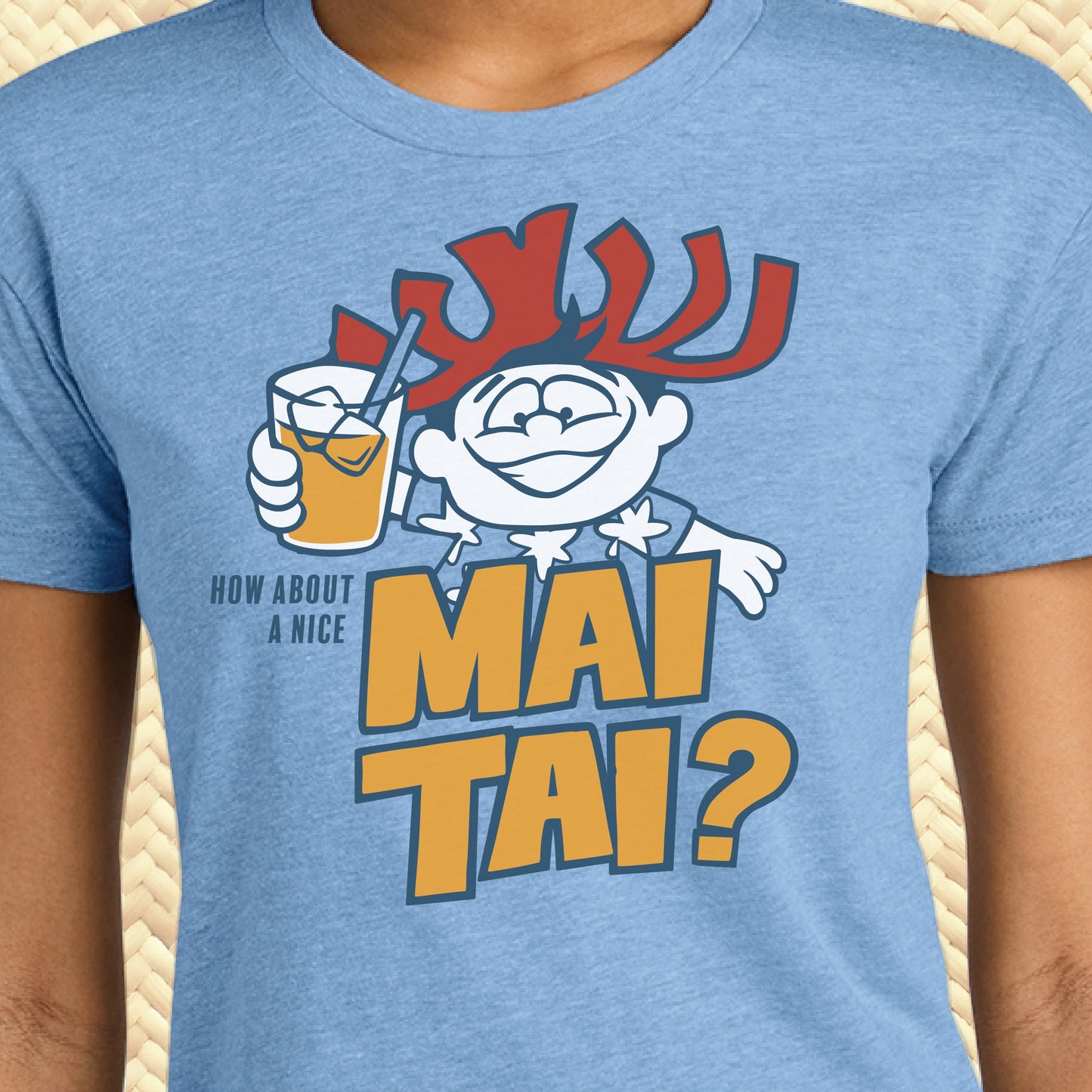 Jeff Granito's 'How About a Mai Tai?' - Women's Tee - Ready to Ship!