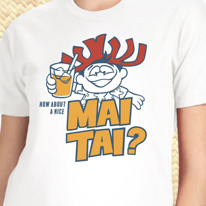 Jeff Granito's 'How About a Mai Tai?' - Women's Tee - Ready to Ship!