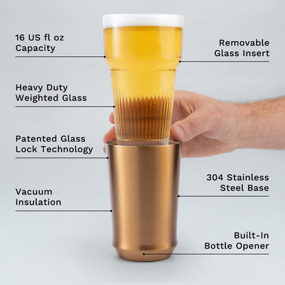 Hybrid Pint Glass