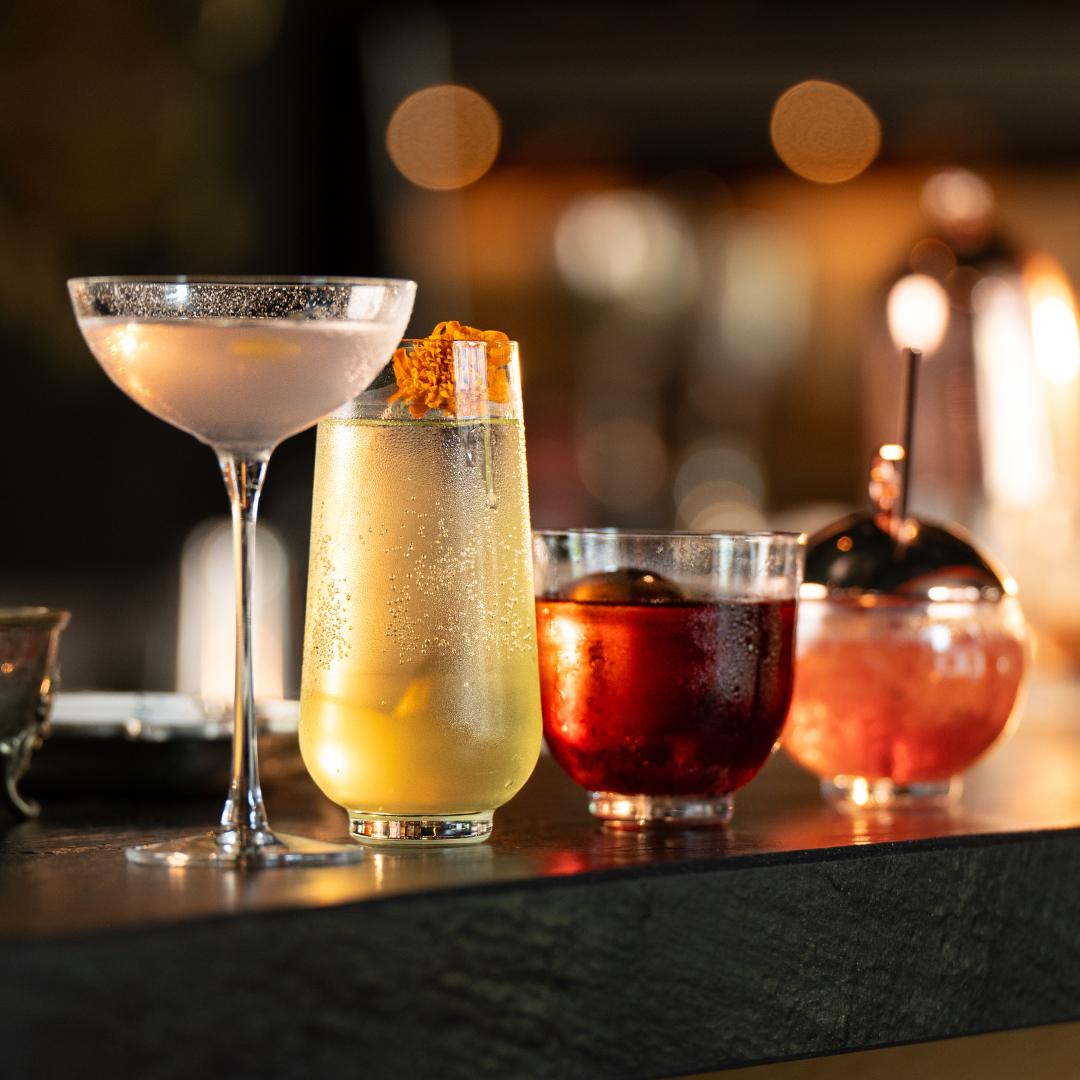 NUDE USA Hepburn Set of 4 Long Drink Glasses