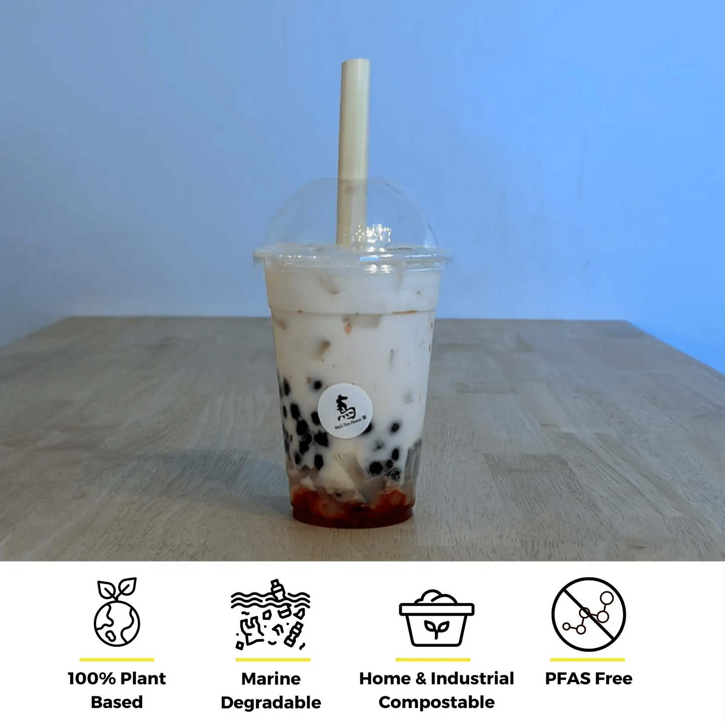 7.9" Wrapped Boba Reed Straws