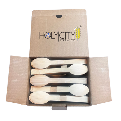 6.7" Bamboo Spoons