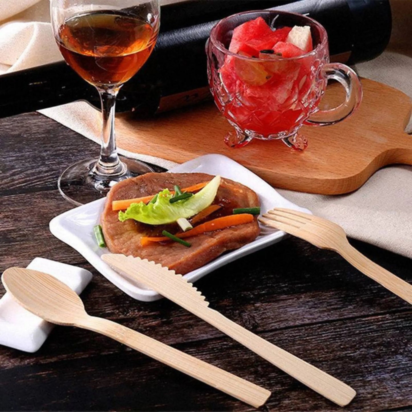 6.7" Bamboo Knives