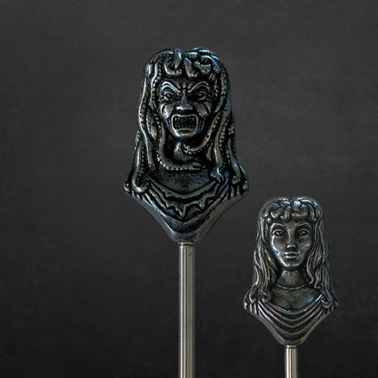 Thor's 'Haunted' Sculpted Metal Swizzle Sticks - Set of Six (6) - Ready to Ship / Rolling Pre-Order