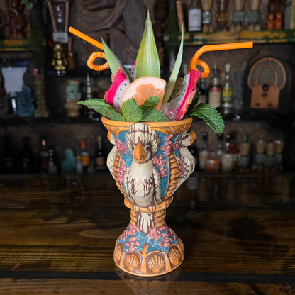 The Glee Club Tiki Mug, designed and sculpted by Thor - Ready to Ship! (FREE SHIPPING in U.S.)